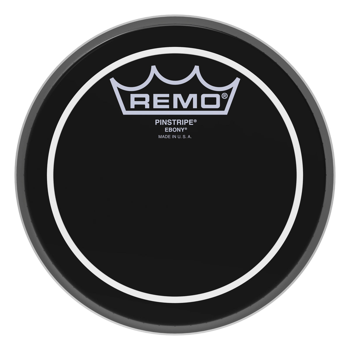 Product Cover for Batter, Pinstripe, Ebony, 6" Diameter