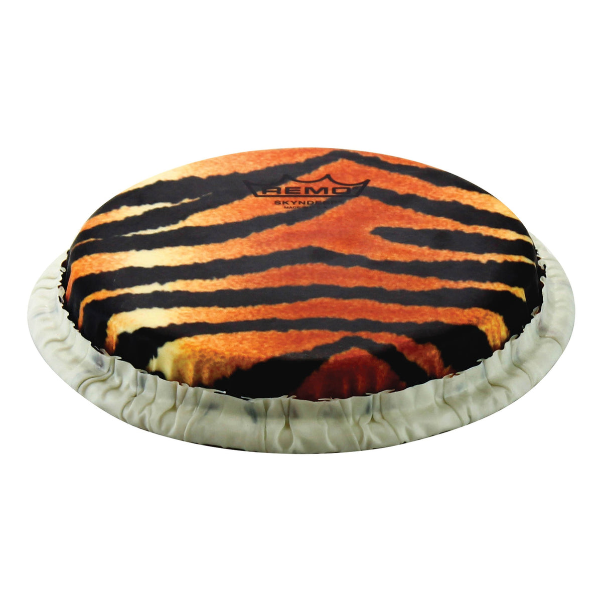 Product Cover for Bongo Drumhead, Tucked, 7.15", Skyndeep, ”tiger Stripe“ Graphic