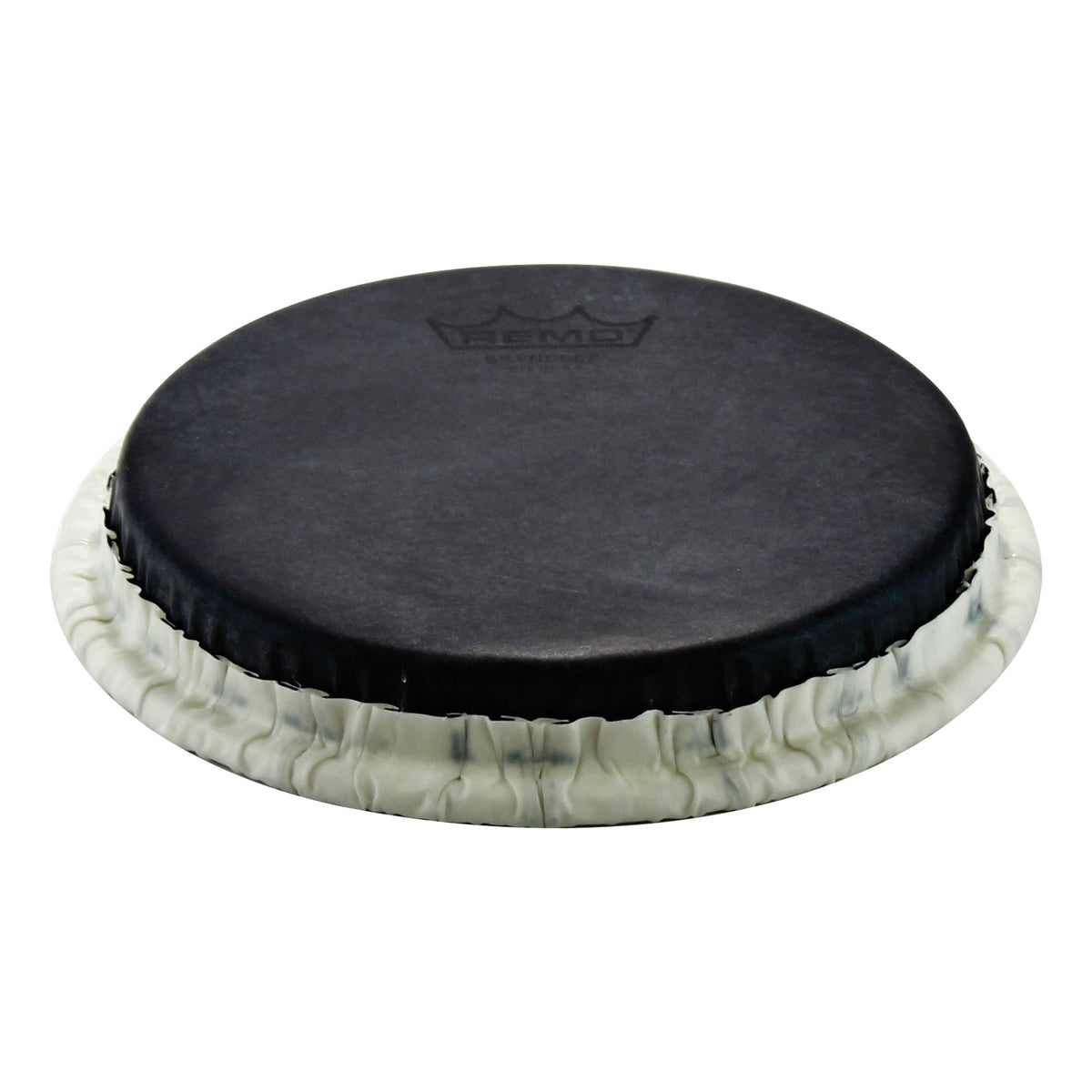 Product Cover for Bongo Drumhead, Tucked, 7.15", Skyndeep, 'black Calfskin' Graphic