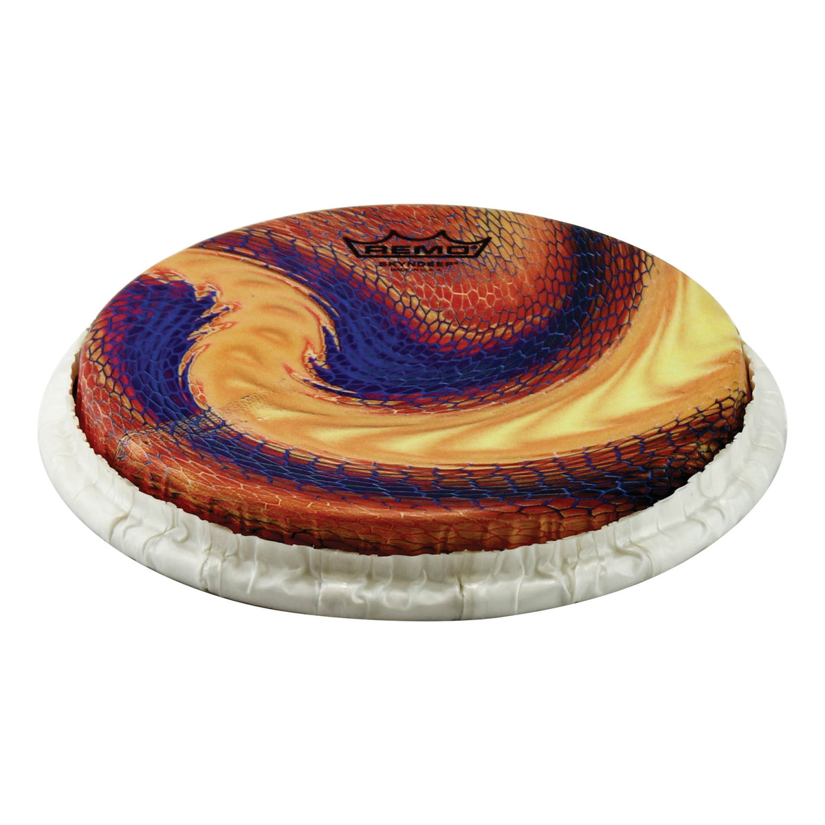Product Cover for Bongo Drumhead, Tucked, 8.5", Skyndeep, ”serpentine Day“ Graphic