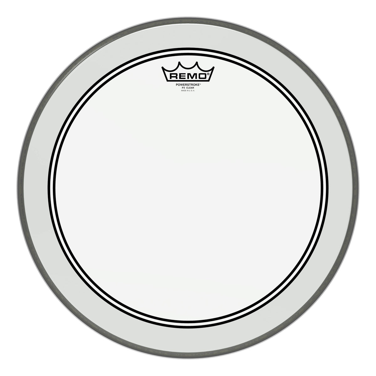 Product Cover for Bass, Powerstroke 3, Clear, 16" Diameter, 2-1/2" Impact Patch