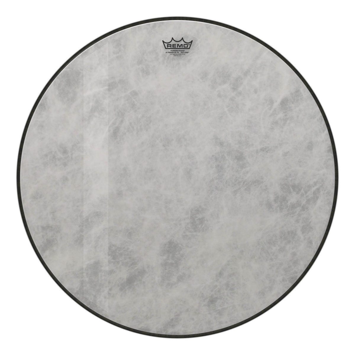 Product Cover for Bass, Powerstroke 3, Fiberskyn, Diplomat, Felt Tone, 26" Diameter