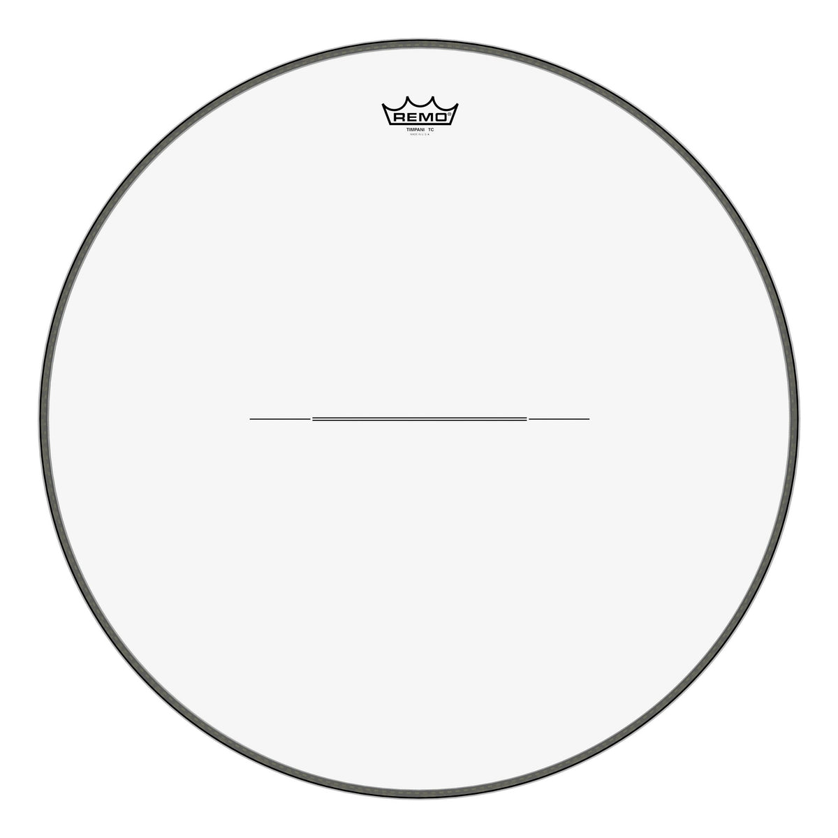 Product Cover for Timpani, Clear, 25" Diameter, Steel Insert Ring