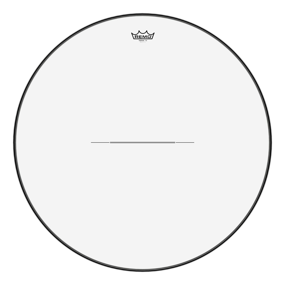 Product Cover for Timpani, Clear, 28" Diameter, Low-profile Steel Insert Ring