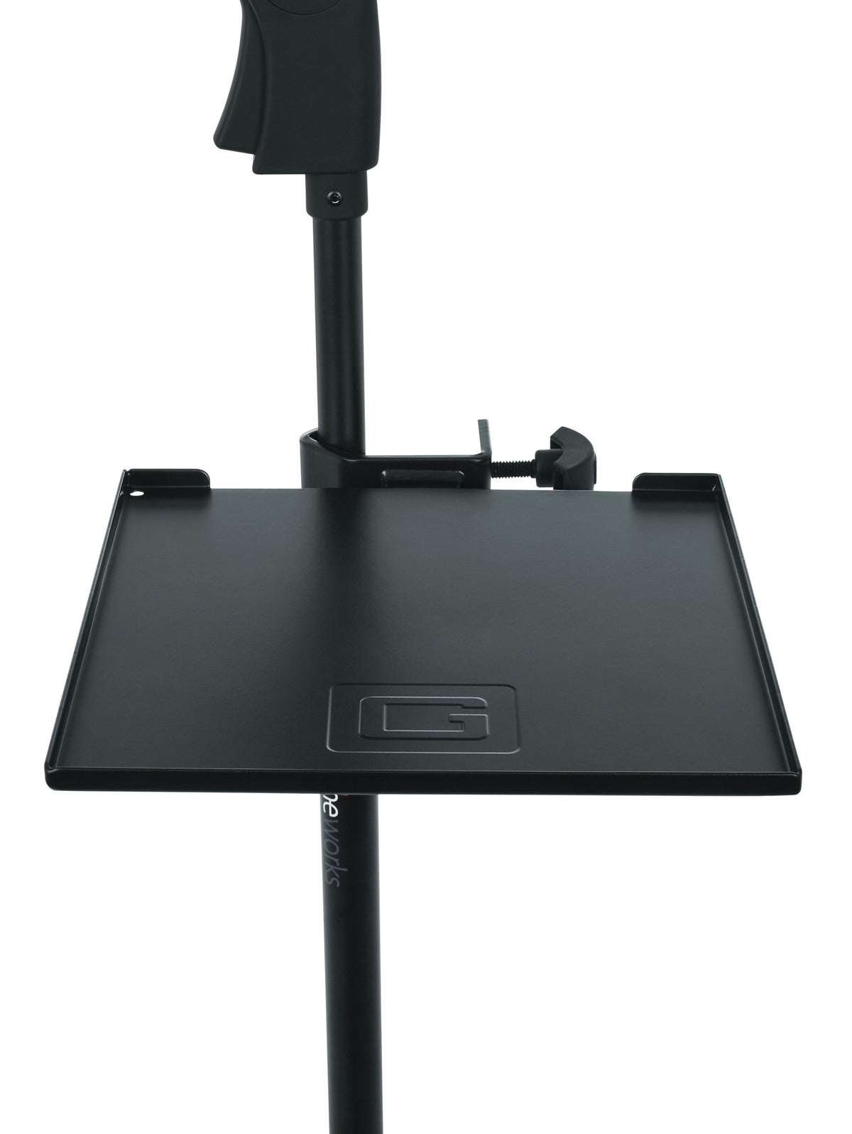 Product Cover for Gator Frameworks Small Microphone Stand Clamp-on Utility Shelf, Capacity Up To 10lbs.