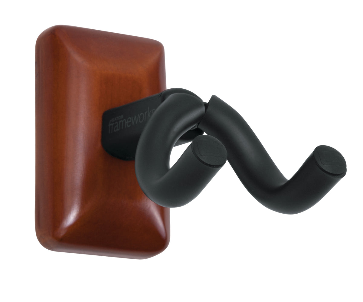Product Cover for Gator Frameworks Wall Mounted Ukulele/mandolin Hanger With Mahogany Mounting Plate