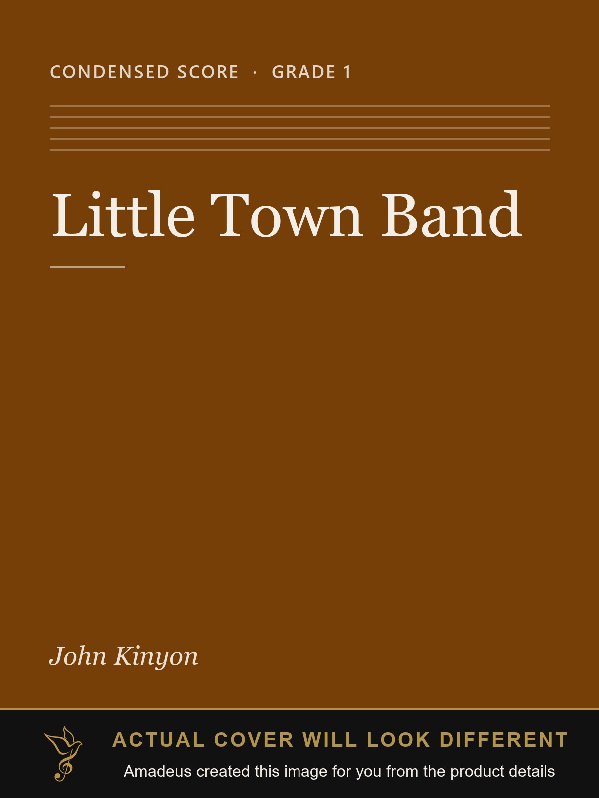 Little Town Band - Amadeus created this image from the product details; the actual cover will look different