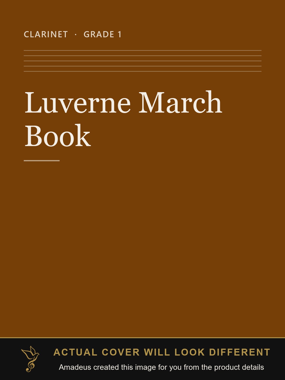 Luverne March Book - Amadeus created this image from the product details; the actual cover will look different