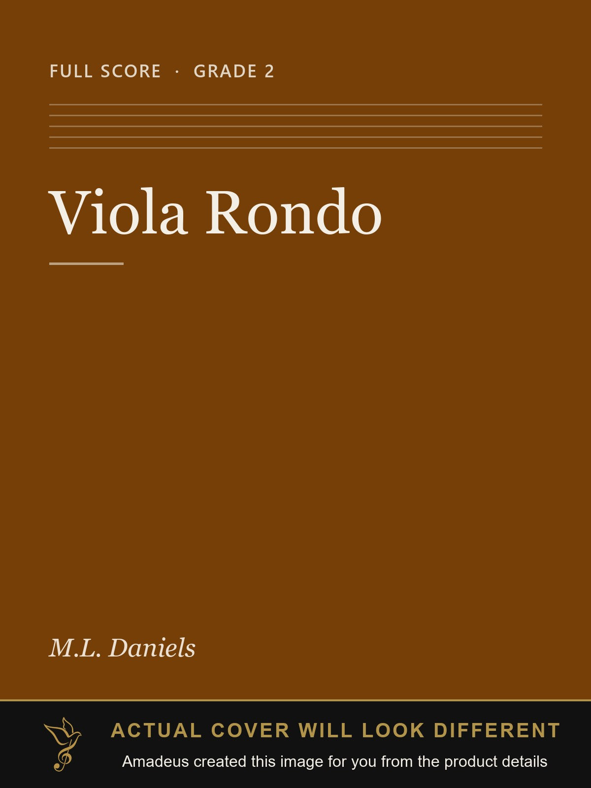 Viola Rondo - Amadeus created this image from the product details; the actual cover will look different