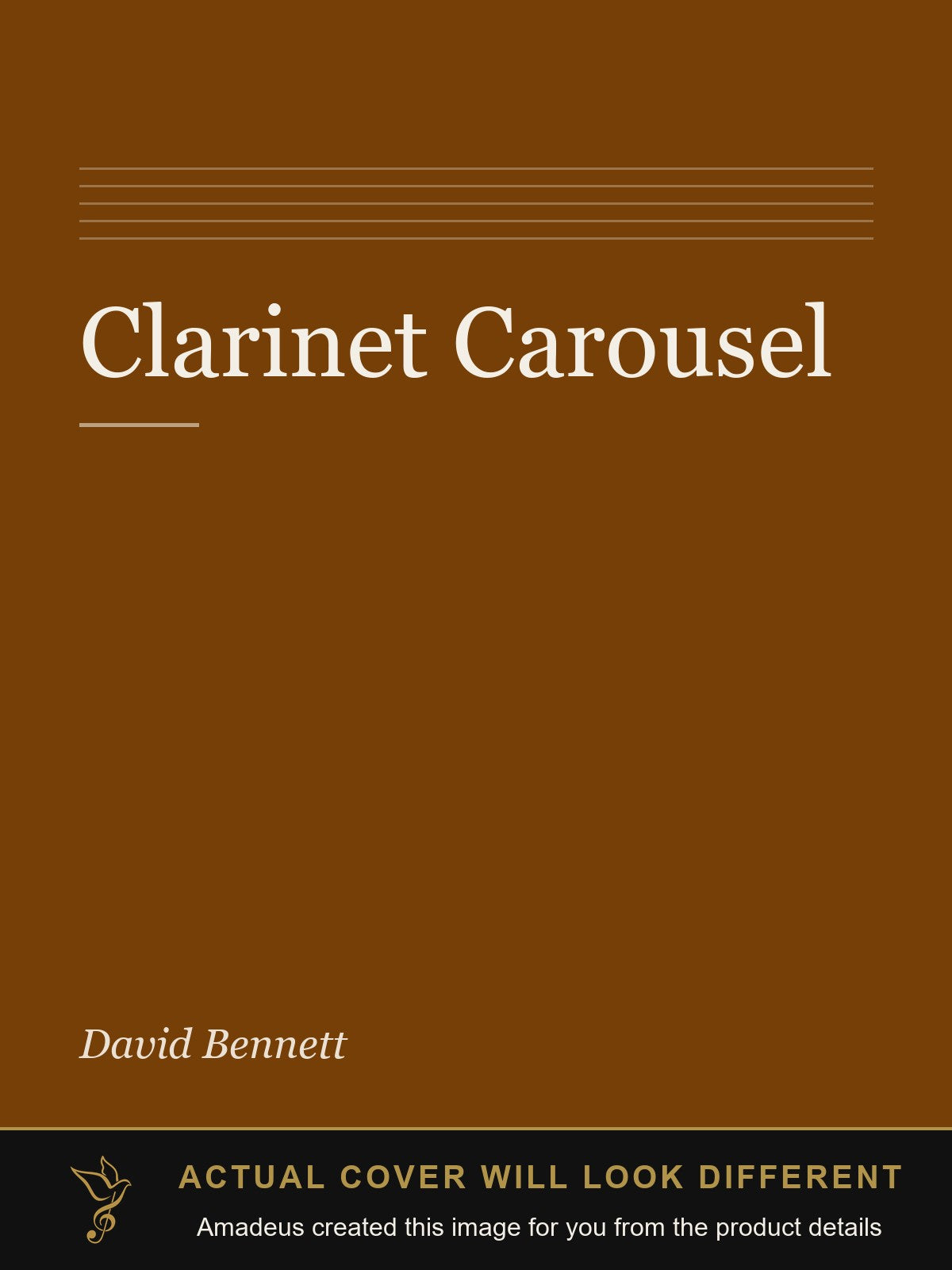 Clarinet Carousel - Amadeus created this image from the product details; the actual cover will look different