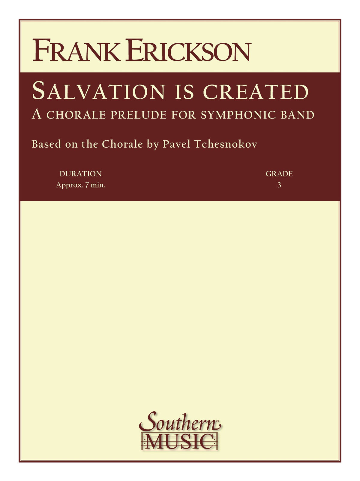Product Cover for Salvation Is Created