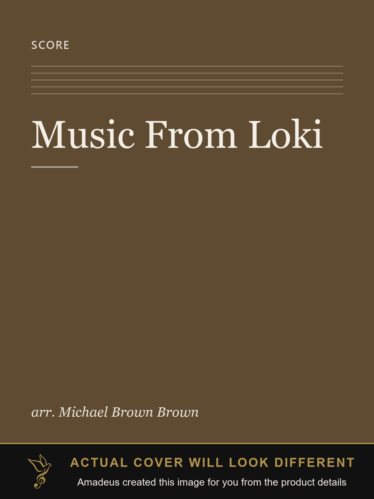 Music From Loki - Amadeus created this image from the product details; the actual cover will look different