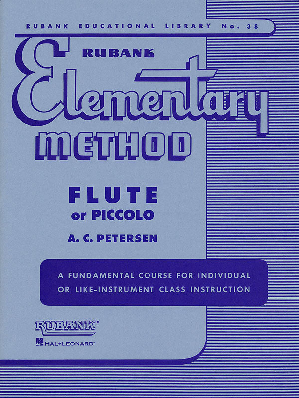 Product Cover for Rubank Elementary Method – Flute or Piccolo