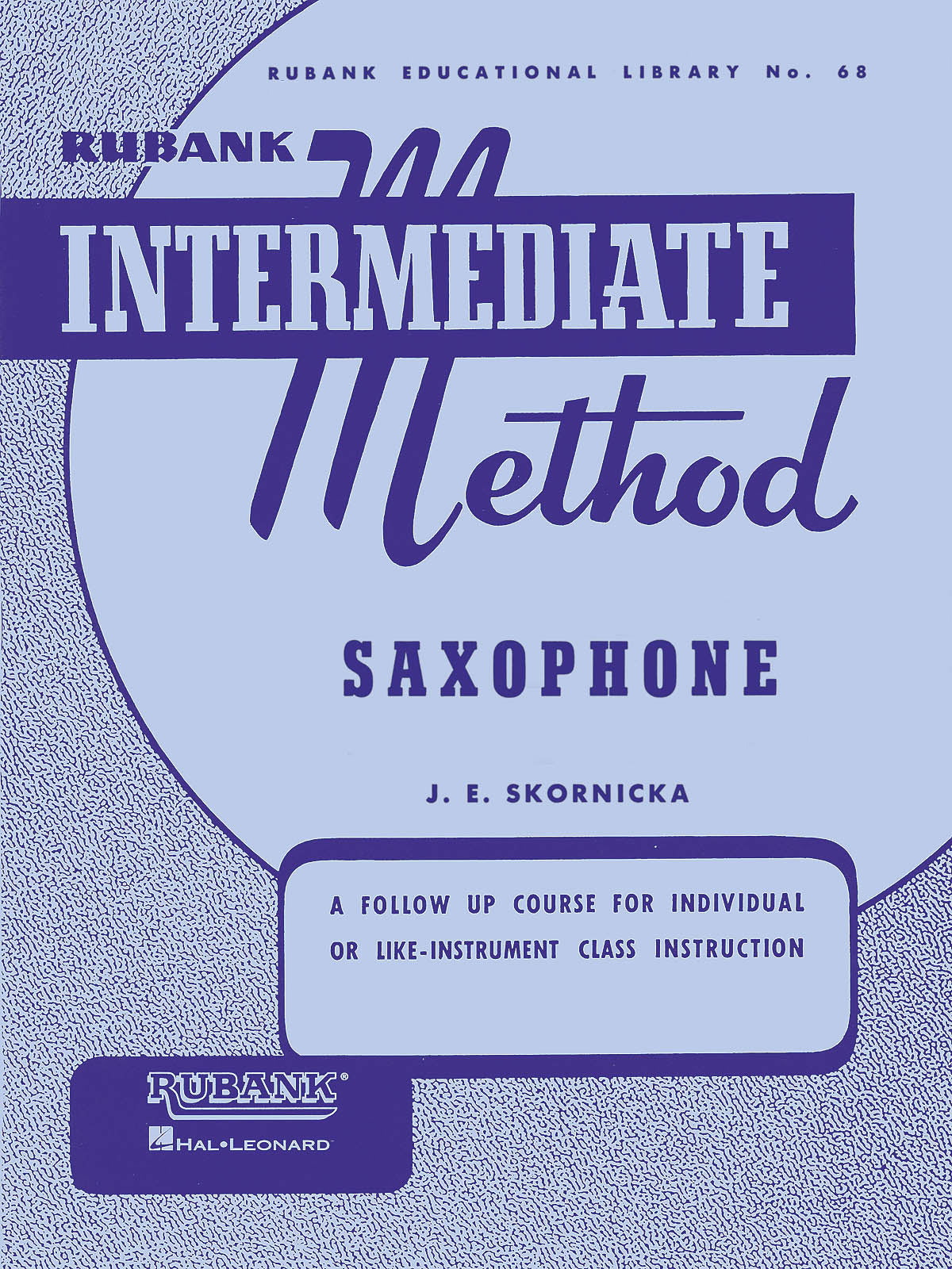 Product Cover for Rubank Intermediate Method – Saxophone