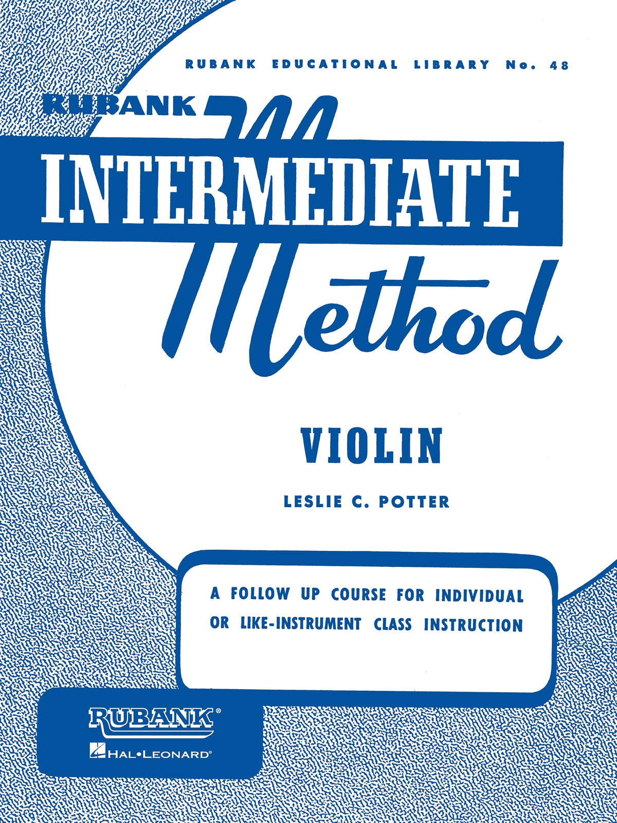Product Cover for Rubank Intermediate Method – Violin