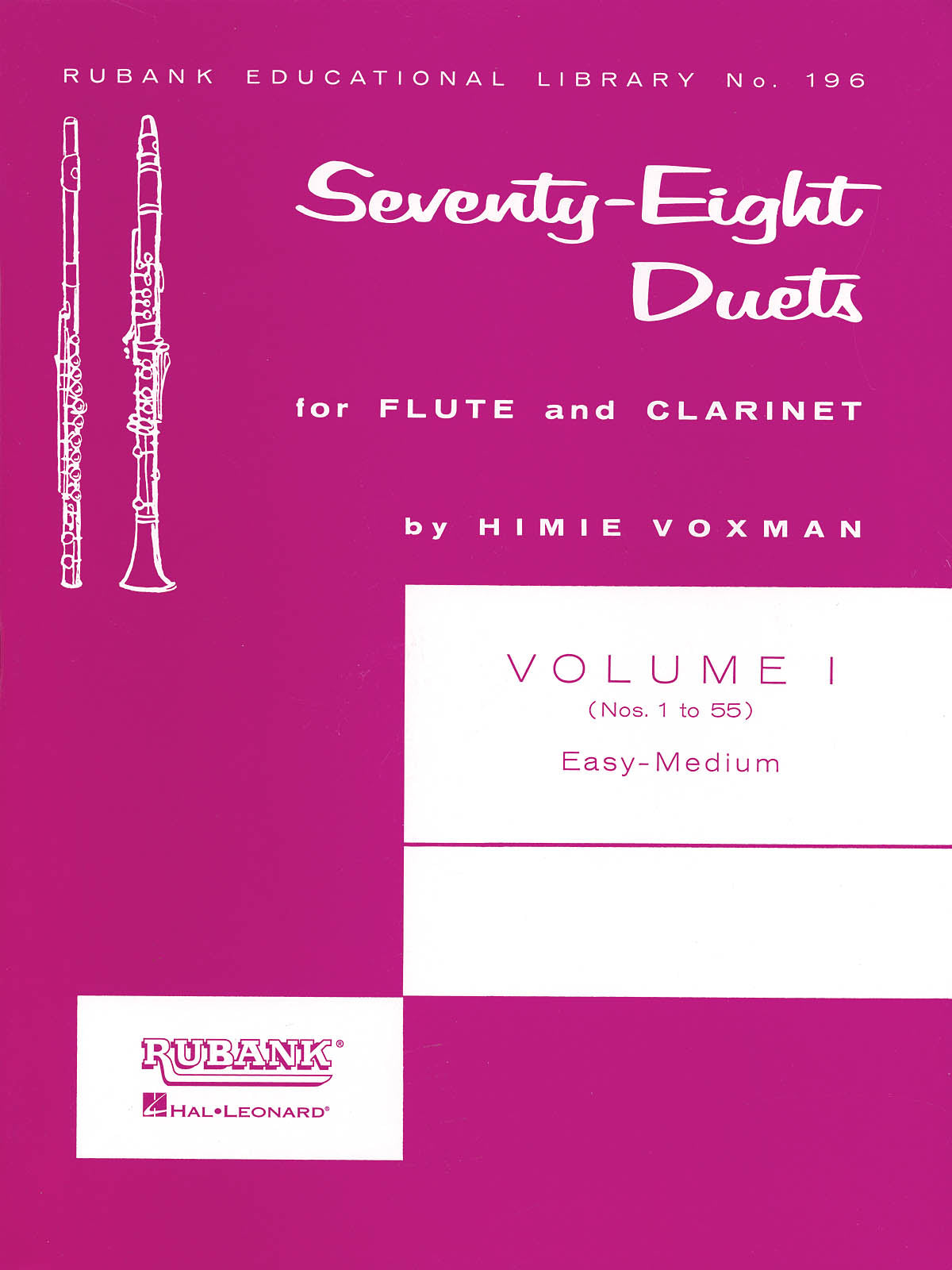 Product Cover for 78 Duets for Flute and Clarinet