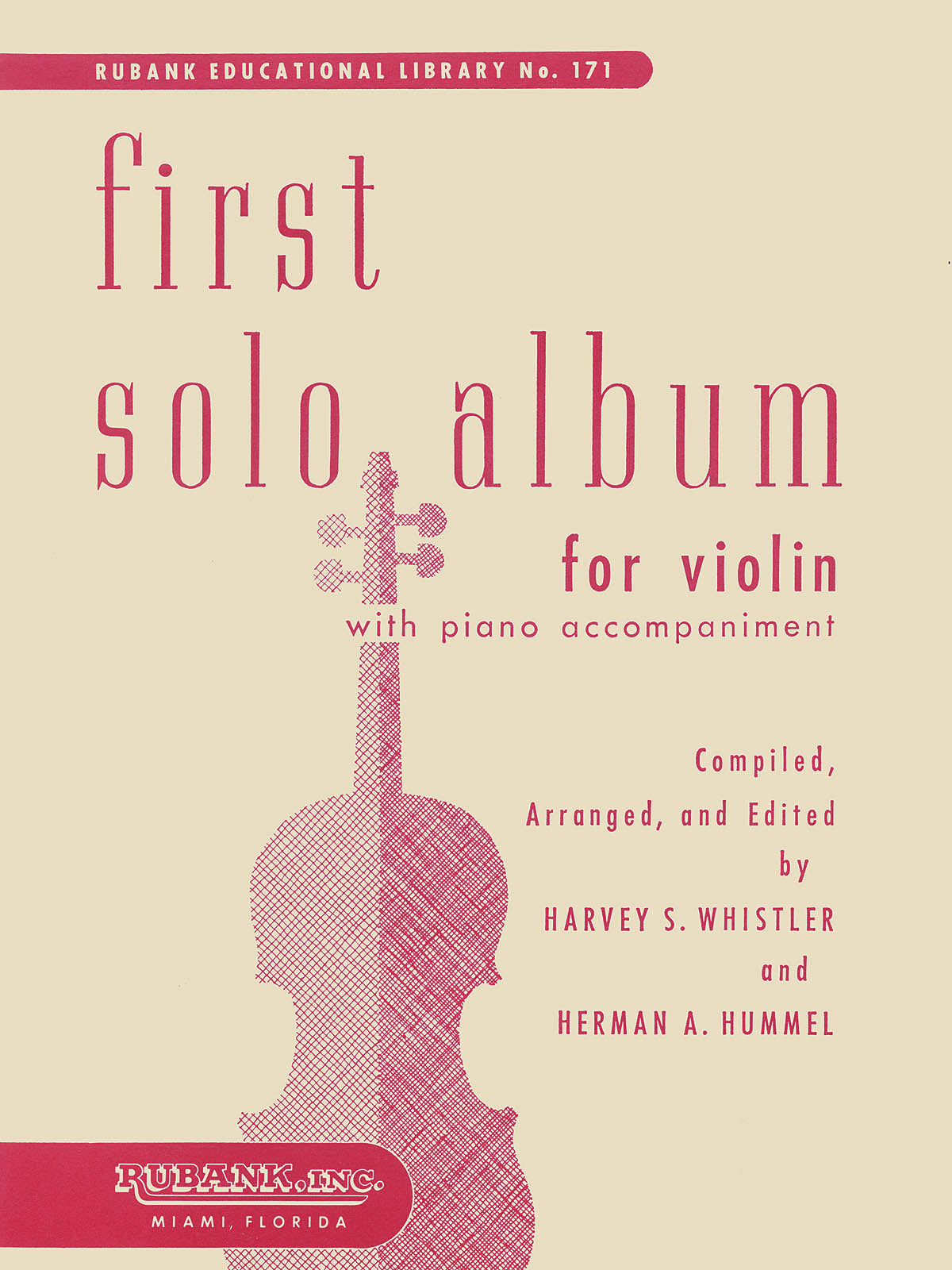 Product Cover for First Solo Album for Violin