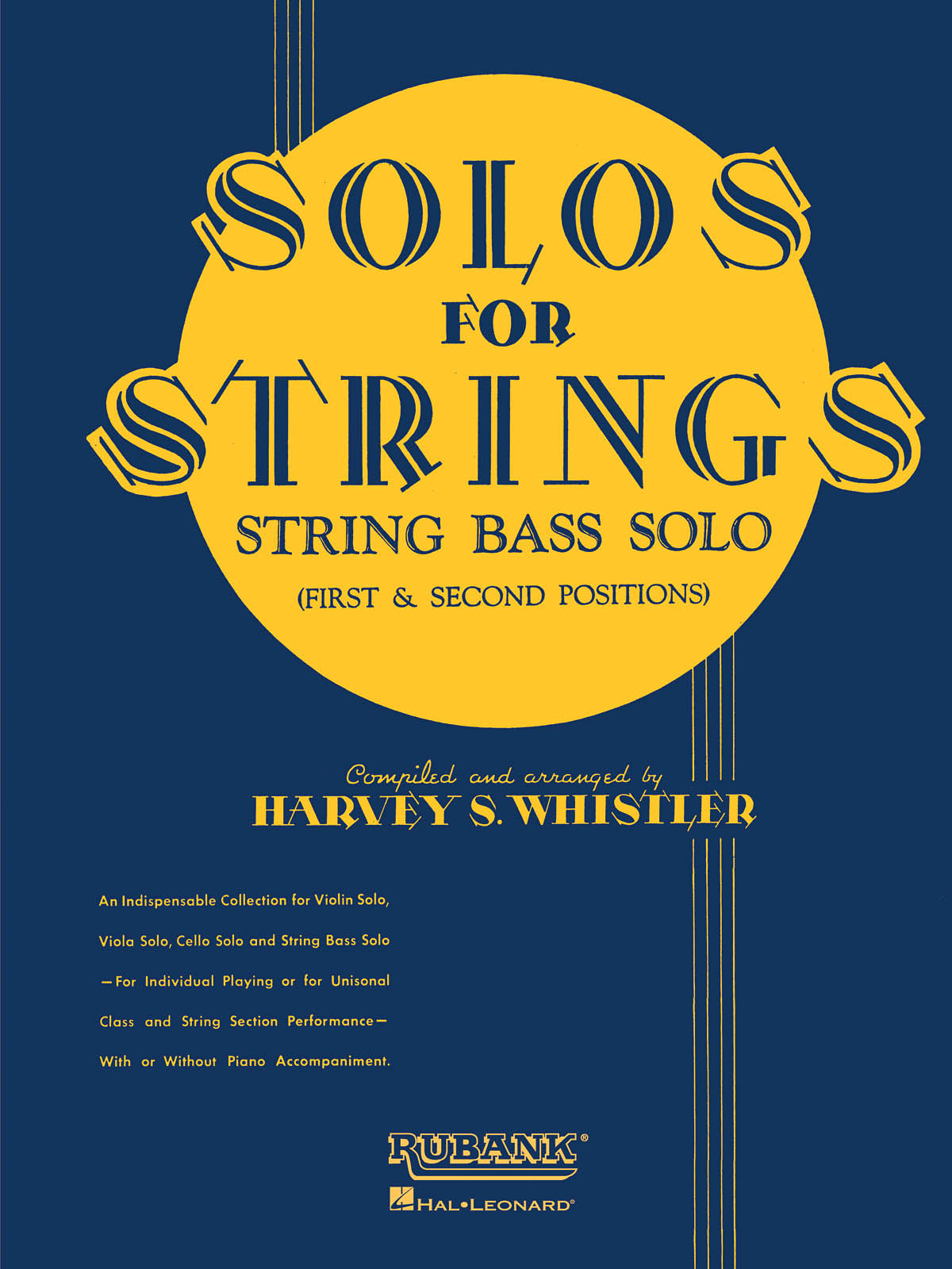 Product Cover for Solos For Strings - String Bass Solo (1st And 2nd Positions)