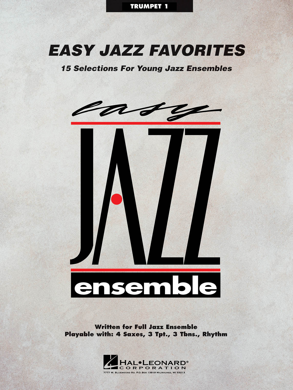 Product Cover for Easy Jazz Favorites – Trumpet 1