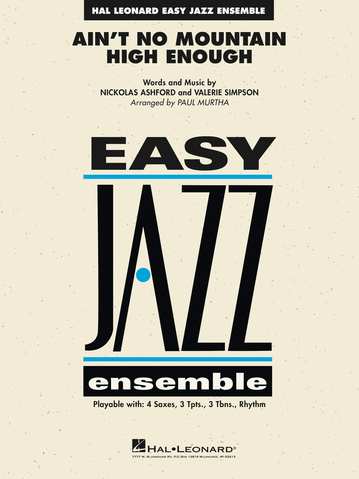 Product Cover for Ain't No Mountain High Enough