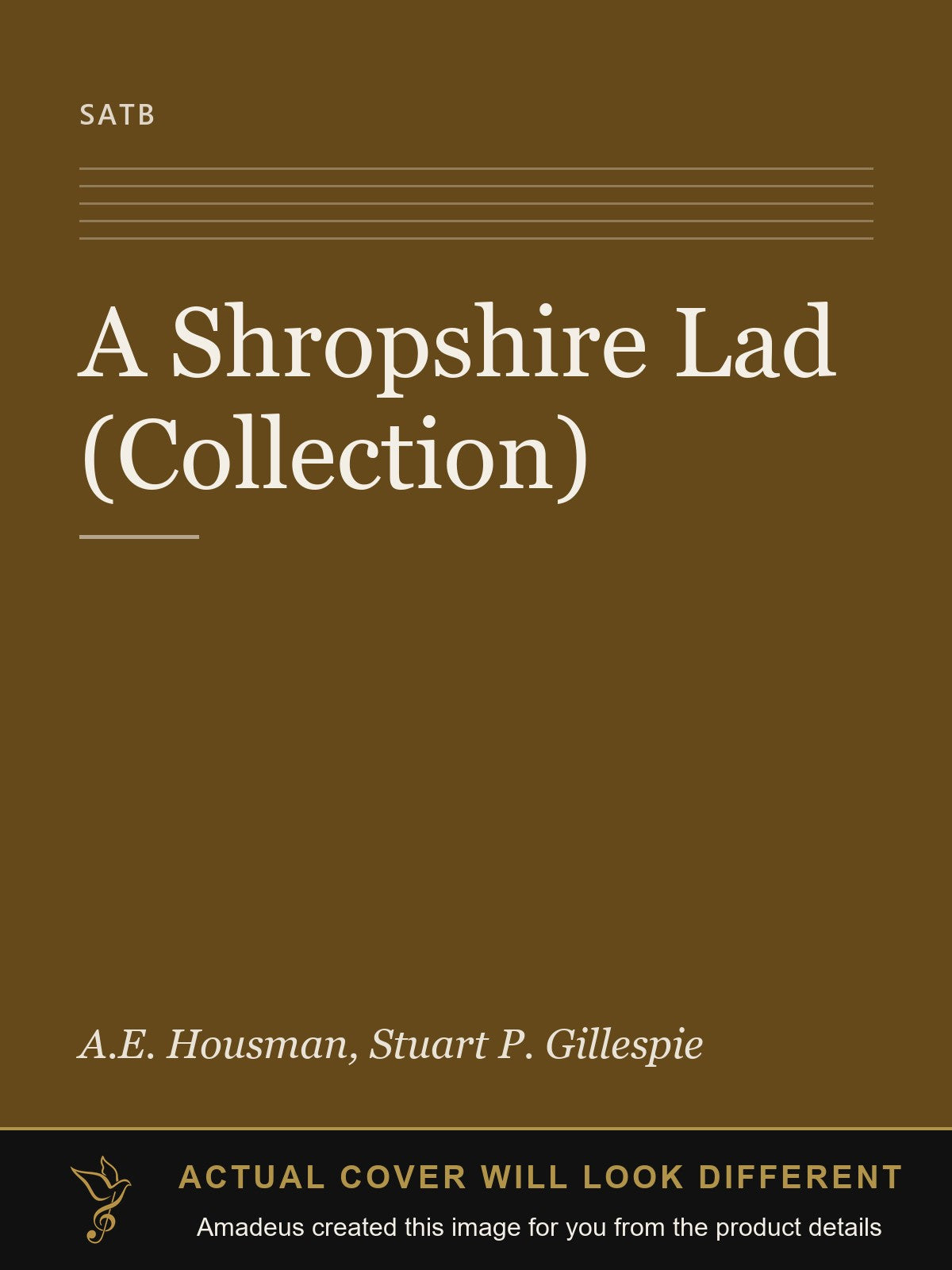 A Shropshire Lad (Collection) - Amadeus created this image from the product details; the actual cover will look different