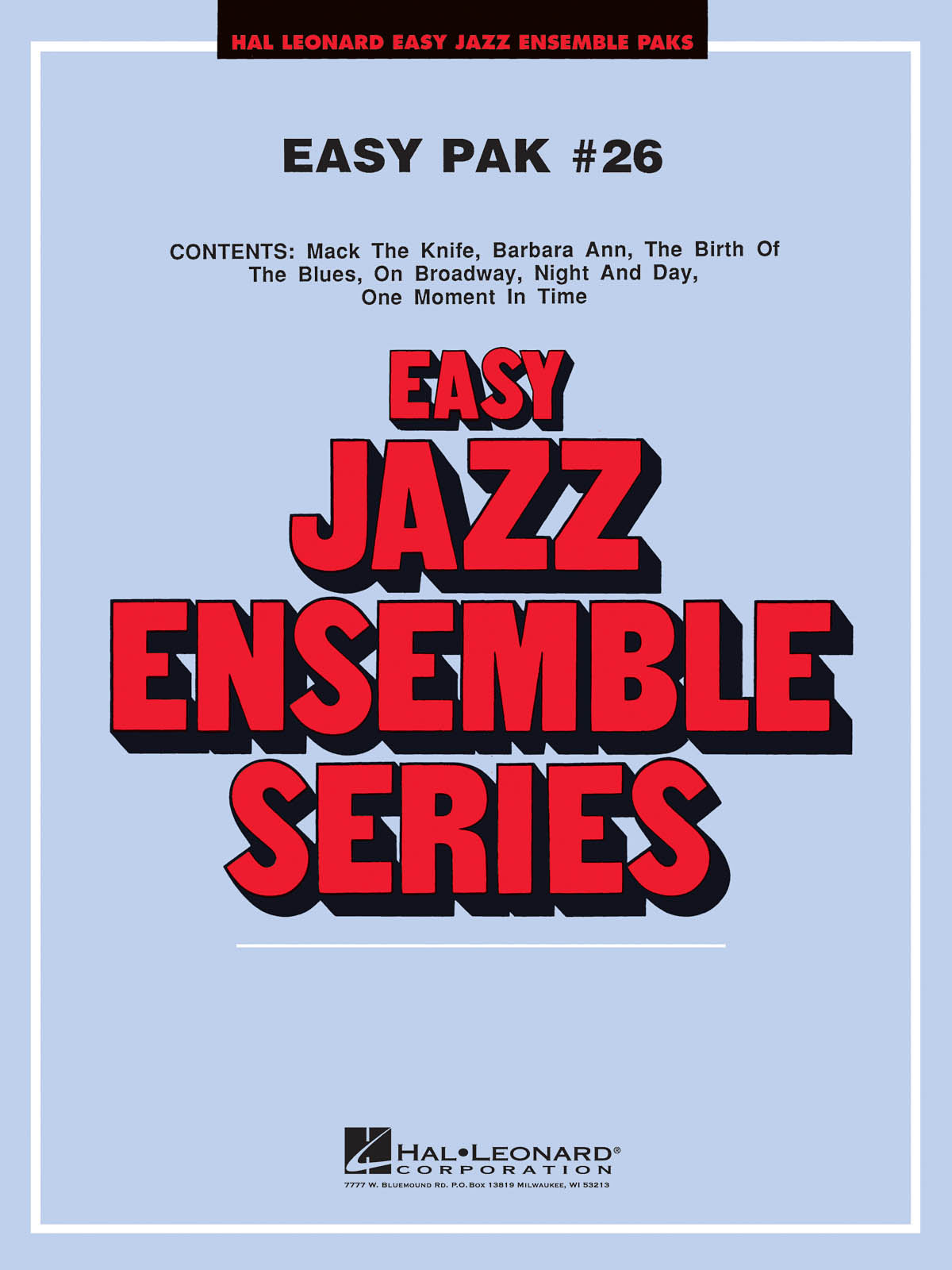 Product Cover for Easy Jazz Ensemble Pak 26