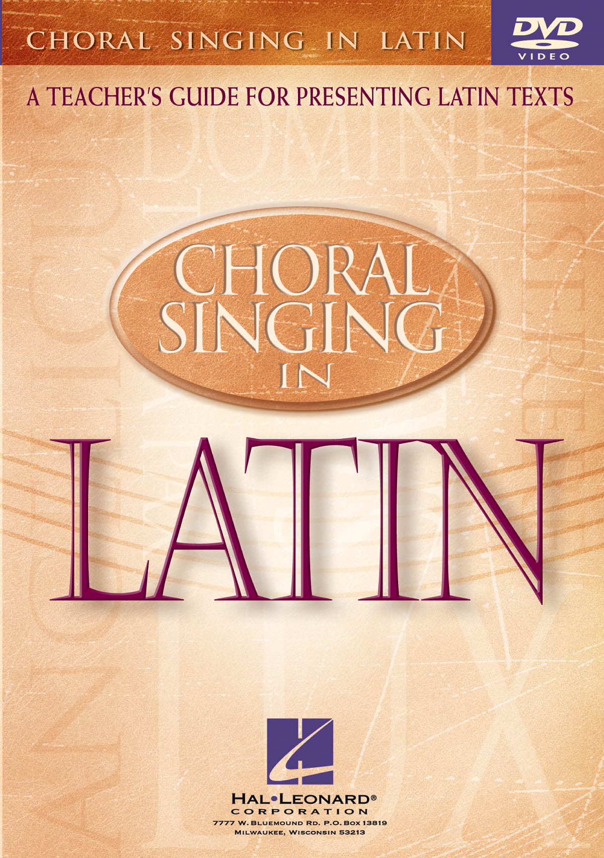 Product Cover for Choral Singing in Latin