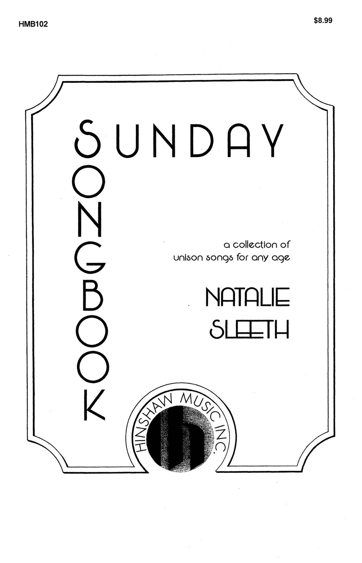 Product Cover for Sunday Songbook