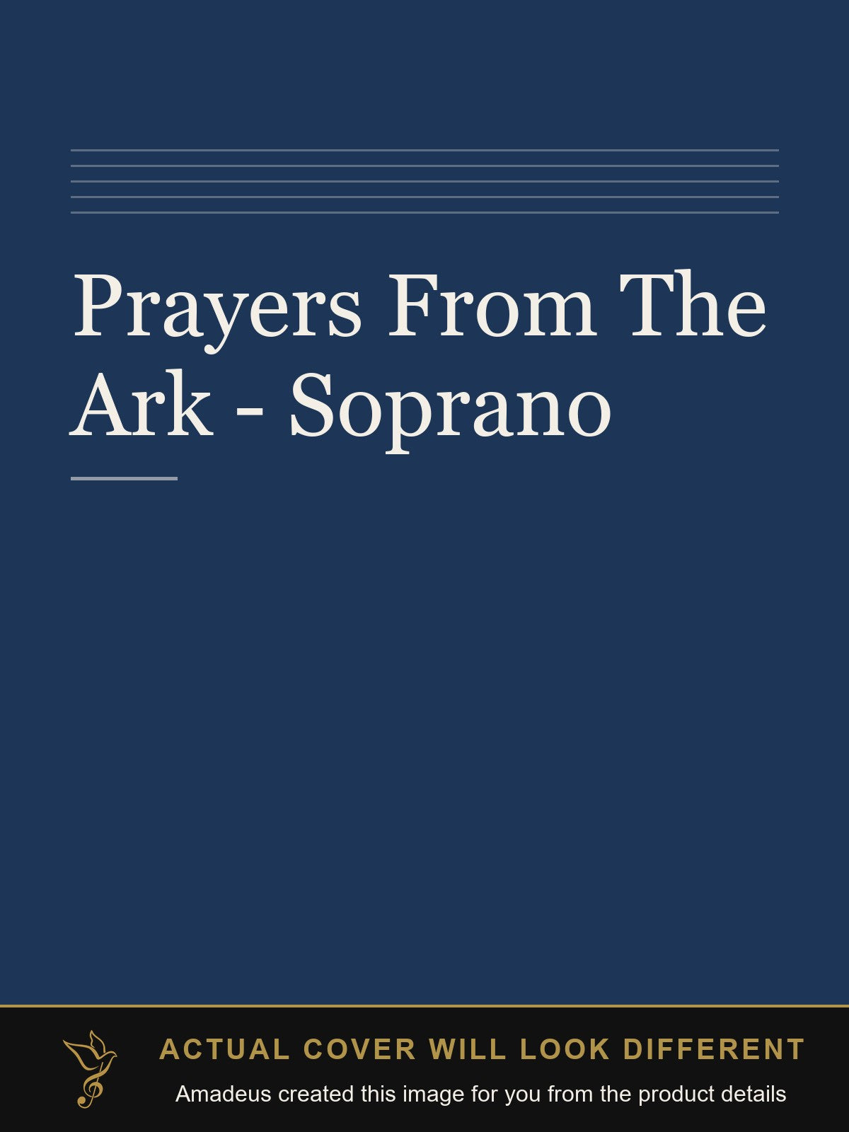 Prayers From The Ark - Soprano - Amadeus created this image from the product details; the actual cover will look different