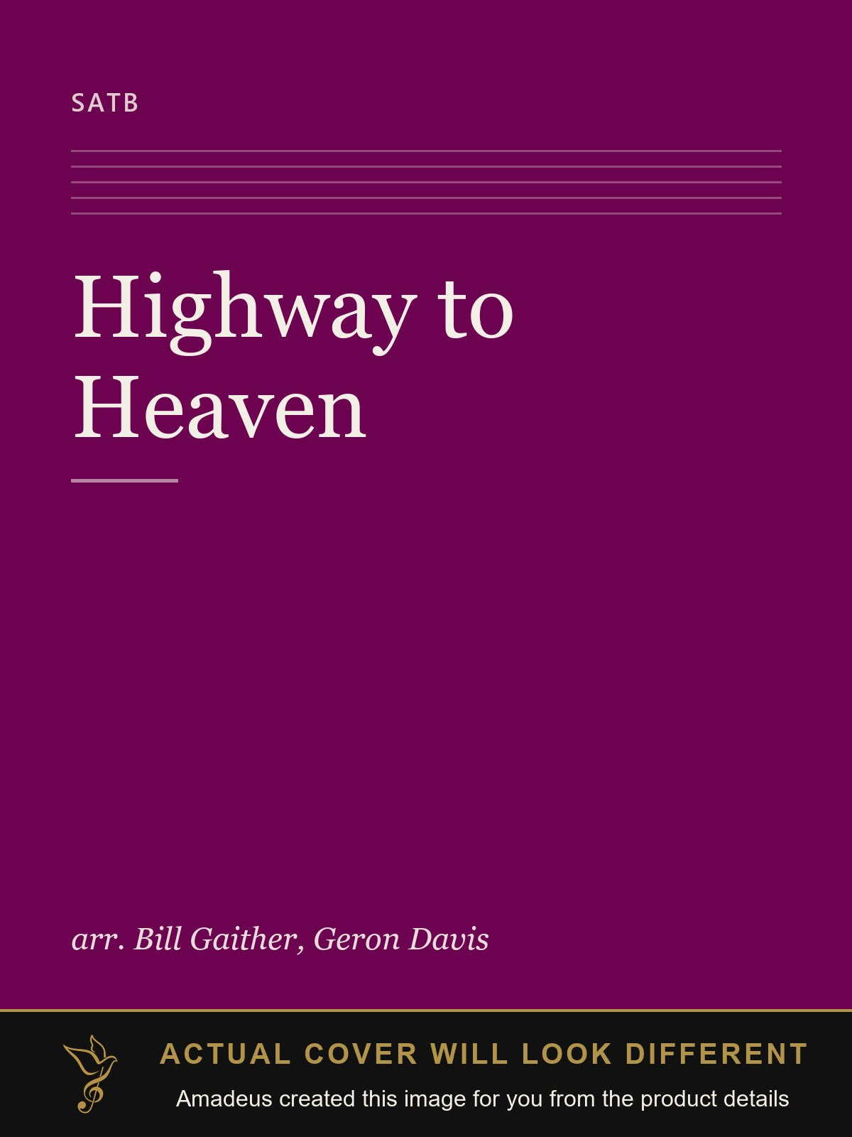 Highway to Heaven - Amadeus created this image from the product details; the actual cover will look different