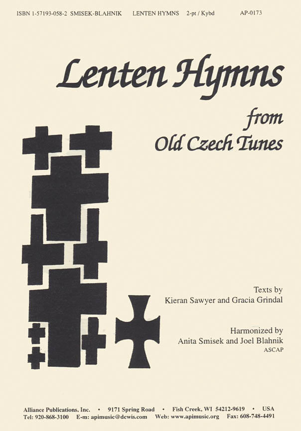 Product Cover for Lenten Hymns From Old Czech Tunes - Sa-org - Oct