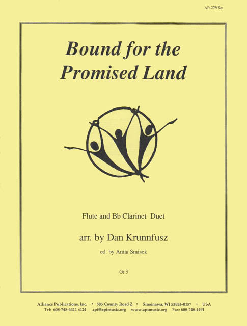 Product Cover for Bound For The Promised Land - Fl-clnt Duet