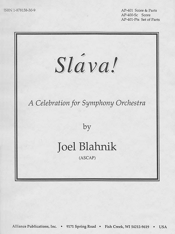 Product Cover for Slava! A Celebration For Sym. Orch - Set