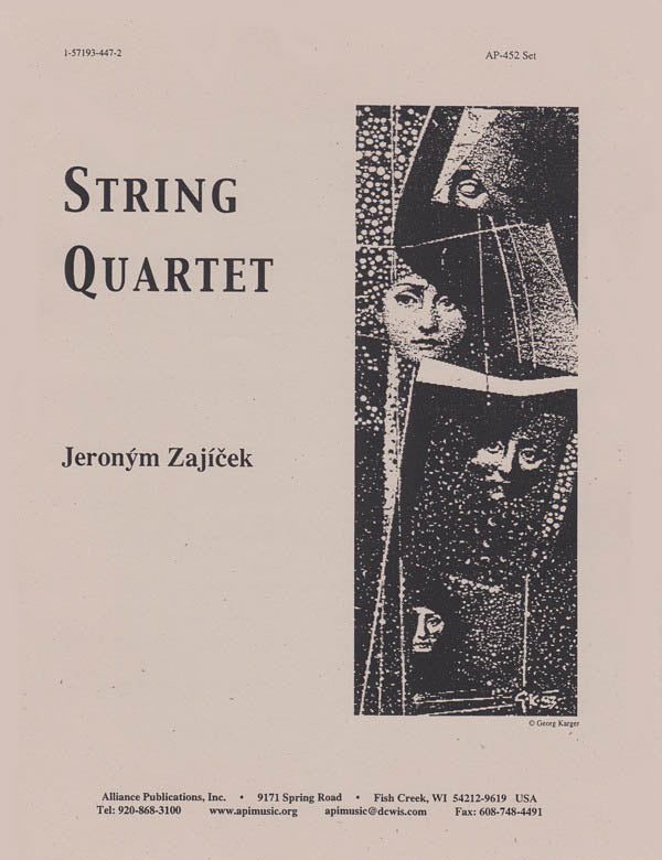 Product Cover for String Quartet For 2 Vlns, Vla, Vc