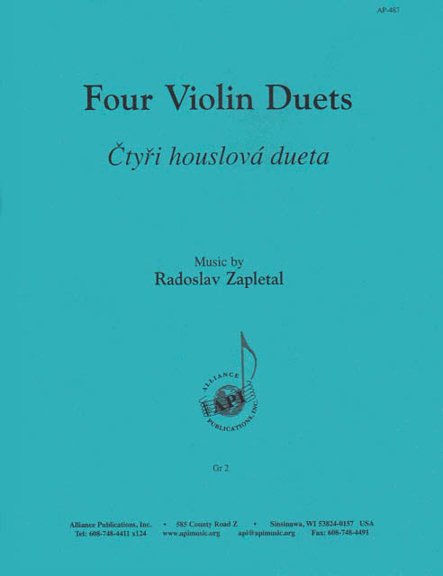 Product Cover for Four Violin Duets - Vln 2