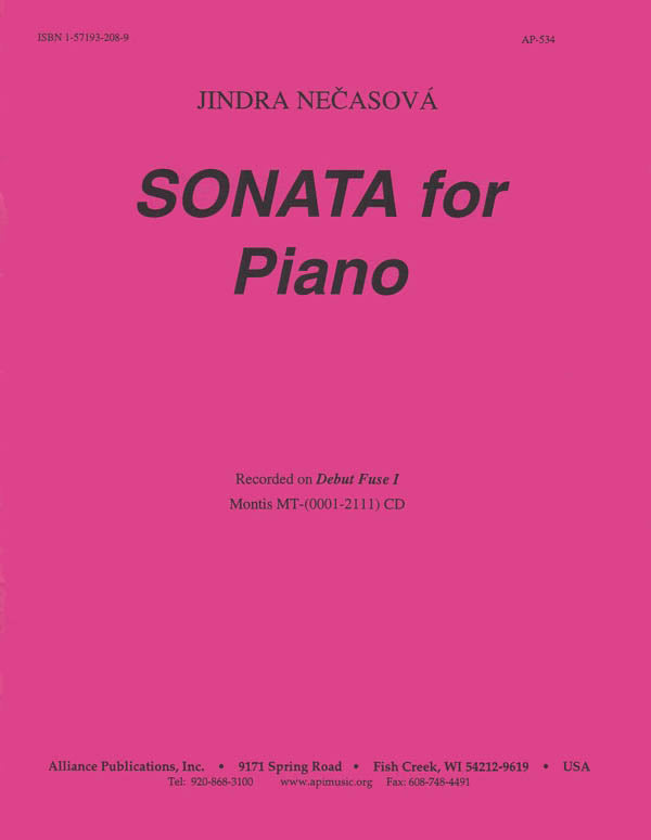 Product Cover for Sonata for Piano
