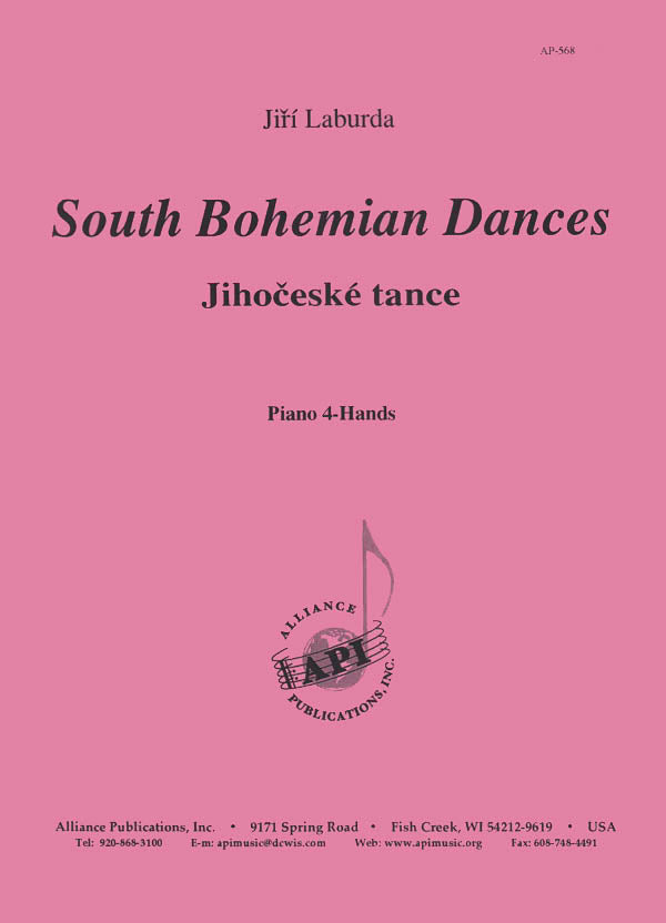 Product Cover for South Bohemian Dances For 4-hands