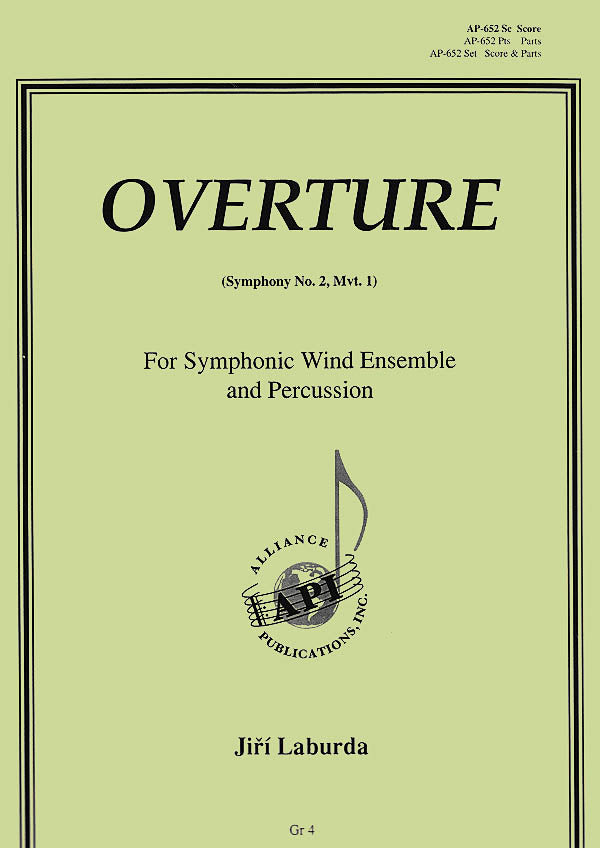 Product Cover for Overture For Winds And Percussion - Band Set