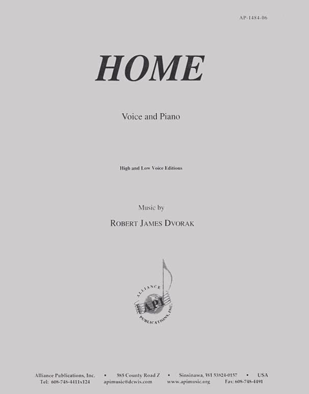 Product Cover for Home - H & L Voc Solo/pno