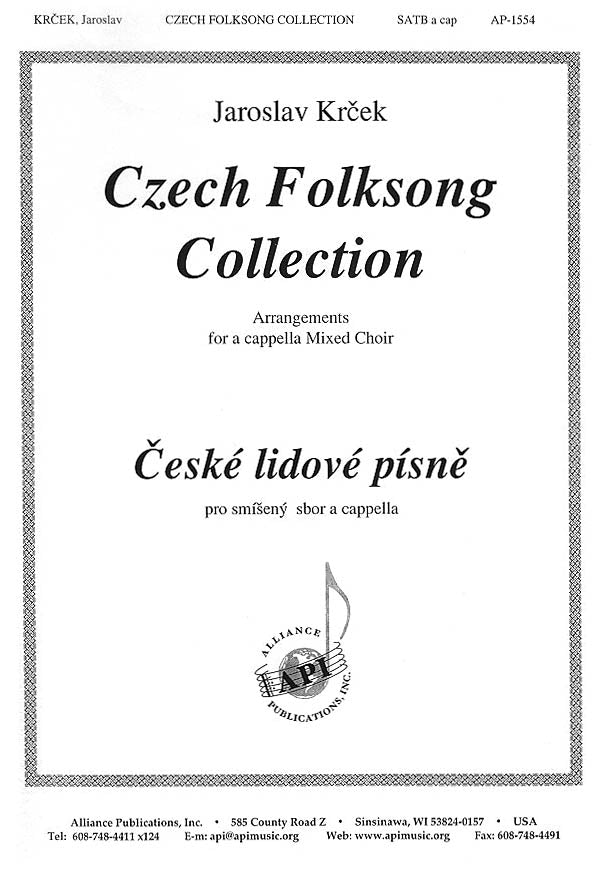 Product Cover for Czech Folksong Collection