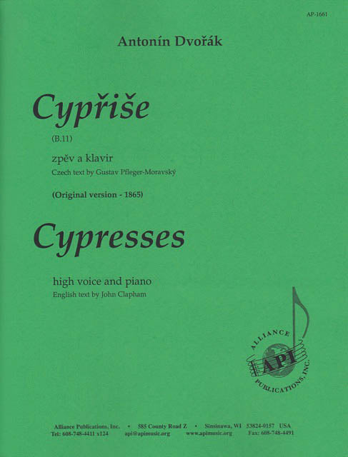 Product Cover for Cypresses - Voc Solo-pno