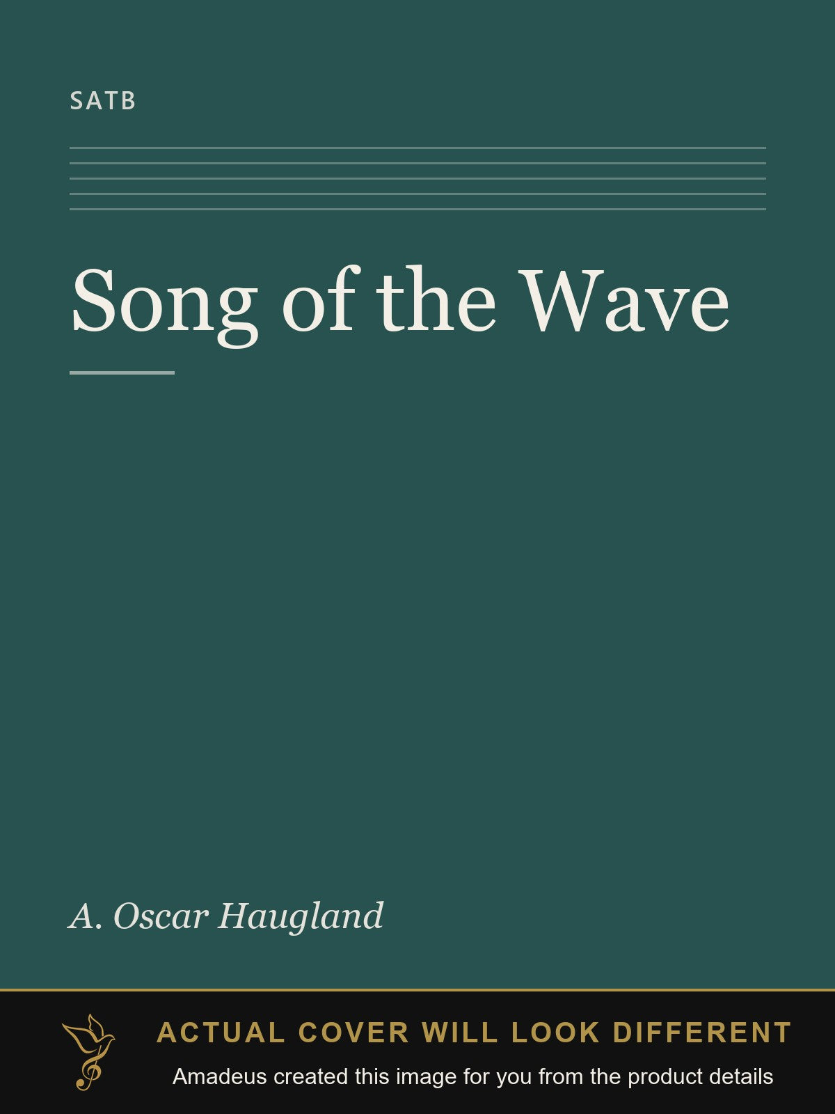 Song of the Wave - Amadeus created this image from the product details; the actual cover will look different