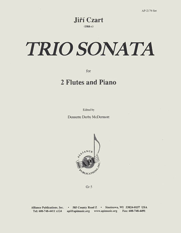 Product Cover for Trio Sonata - 2 Fl-pno