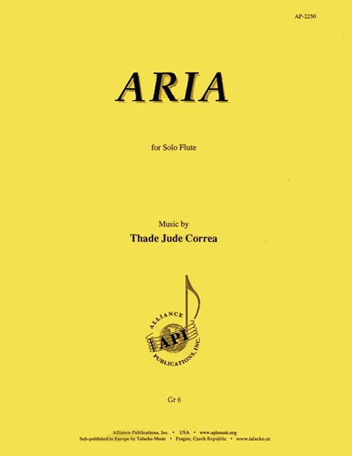 Product Cover for Aria For Solo Flute