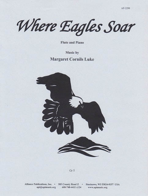 Product Cover for Where Eagles Soar - Fl-pno - Margaret Cornils Luke