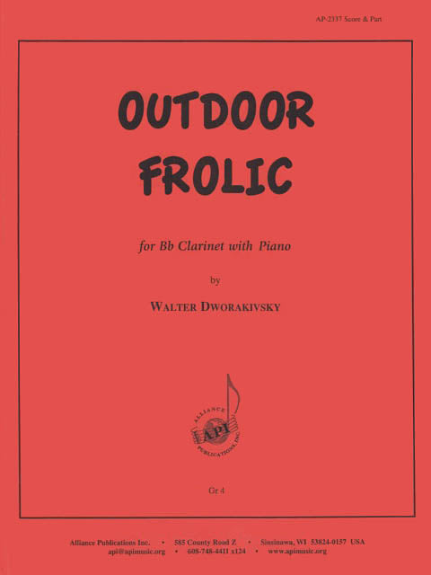 Product Cover for Outdoor Frolic - Clt-pno Solo