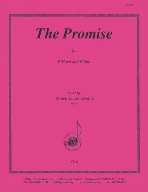 Product Cover for The Promise - F Hn-pno-solo