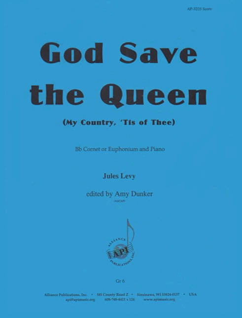 Product Cover for God Save The Queen (my Country ’tis Of Thee ) Trp-pno