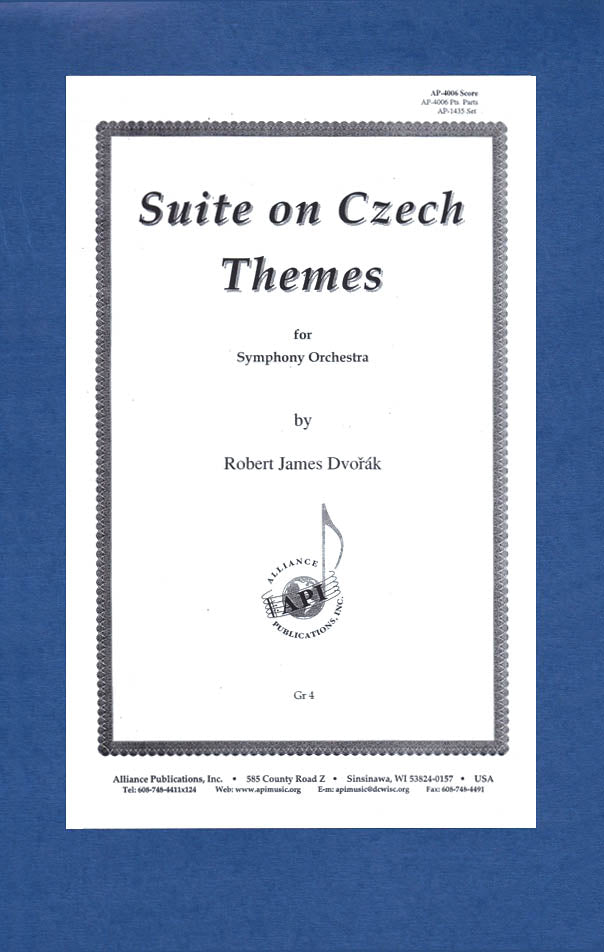 Product Cover for Suite On Czech Themes For Sym Orchestra - Set
