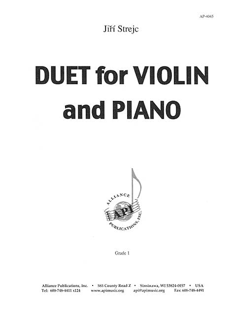 Product Cover for Duet For Violin And Piano